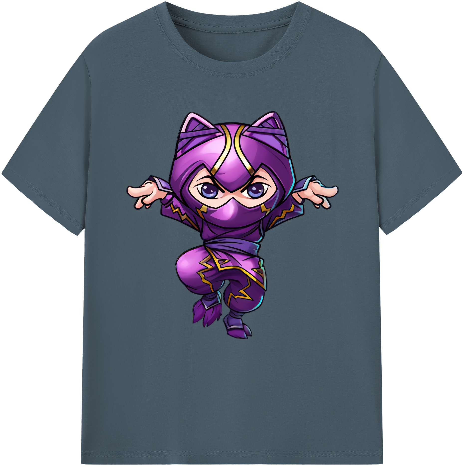 リーグ・オブ・レジェンド League of Legends LOL 綿100％半袖Tシャツ（フロントプリント）